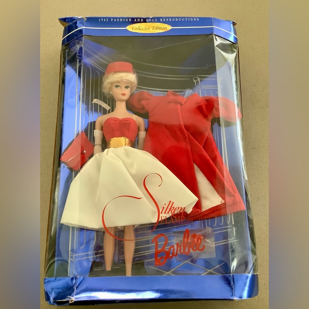 Silken Flame Barbie 1962 Fashion and Doll Reproduction Blonde Red